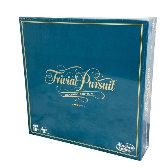 Trivial Pursuit Classic Edition Trivia Game 2016 Hasbro Complete NIB New Sealed - Picture 1 of 6